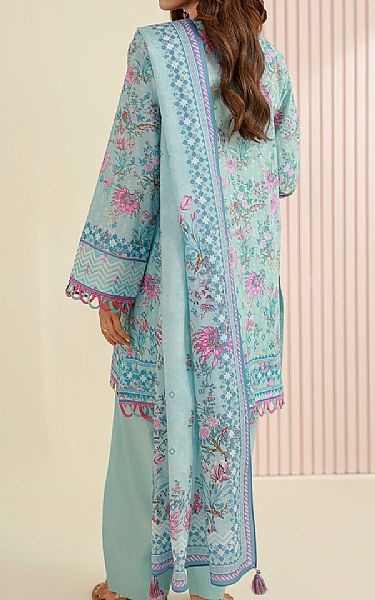 Zellbury Light Blue Lawn Suit | Pakistani Lawn Dress in USA- Image 2
