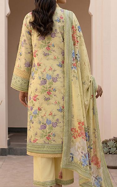 Zellbury Cream Lawn Suit | Pakistani Lawn Dress in USA- Image 2