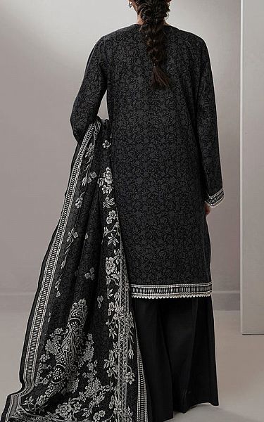 Zellbury Black Lawn Suit (2 pcs) | Pakistani Lawn Dress in USA- Image 2
