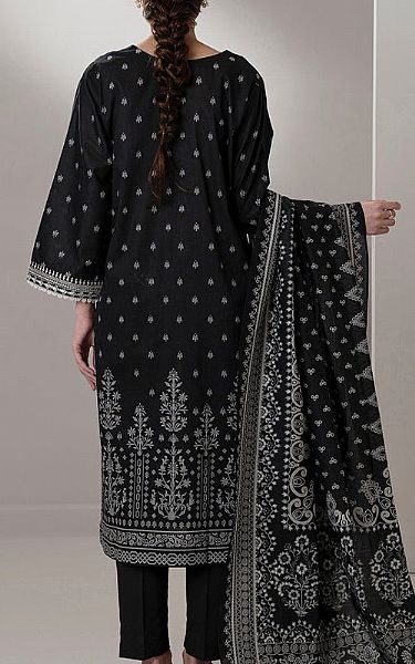 Zellbury Black Lawn Suit (2 pcs) | Pakistani Lawn Dress in USA- Image 2