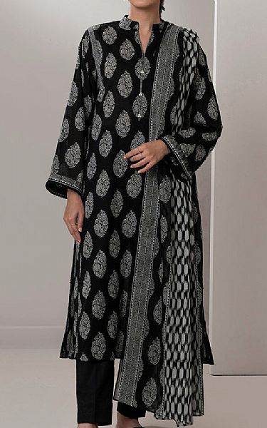 Zellbury Black Lawn Suit | Pakistani Lawn Dress in USA- Image 1