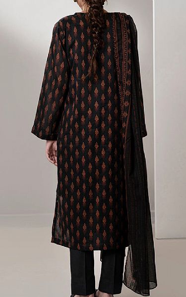 Zellbury Black Lawn Suit | Pakistani Lawn Dress in USA- Image 2
