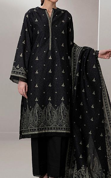 Zellbury Black Lawn Suit | Pakistani Lawn Dress in USA- Image 1
