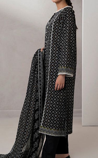 Zellbury Black Lawn Suit | Pakistani Lawn Dress in USA- Image 2