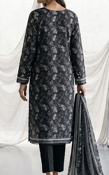 Zellbury Black/Off White Lawn Suit | Pakistani Lawn Dress in USA- Image 2