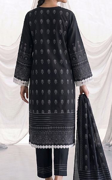 Zellbury Black/Off White Lawn Suit | Pakistani Lawn Dress in USA- Image 2