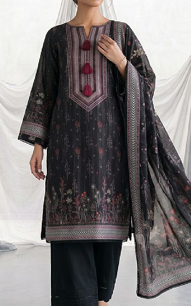 Zellbury Black Lawn Suit | Pakistani Lawn Dress in USA- Image 1