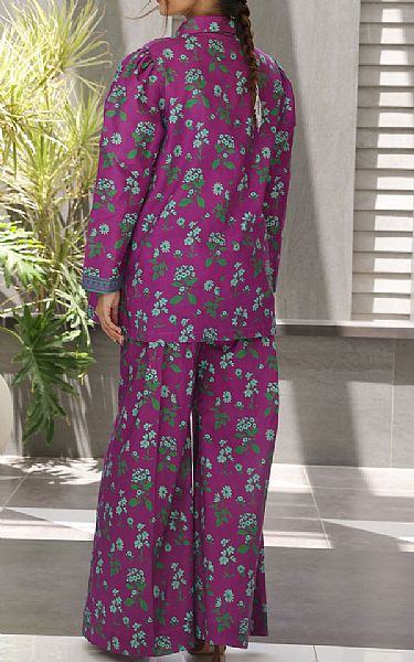Zellbury Purple Cambric Suit (2 Pcs) | Pakistani Winter Dresses in USA- Image 2