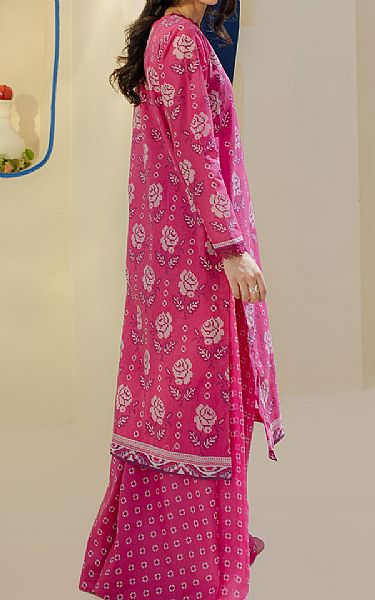 Zellbury Pink Cambric Suit (2 Pcs) | Pakistani Winter Dresses in USA- Image 2