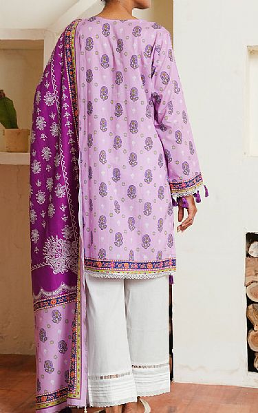 Zellbury Lilac Cambric Suit (2 Pcs) | Pakistani Winter Dresses in USA- Image 2