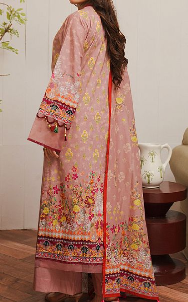 Zellbury Orchid Pink Cambric Suit | Pakistani Winter Dresses in USA- Image 2