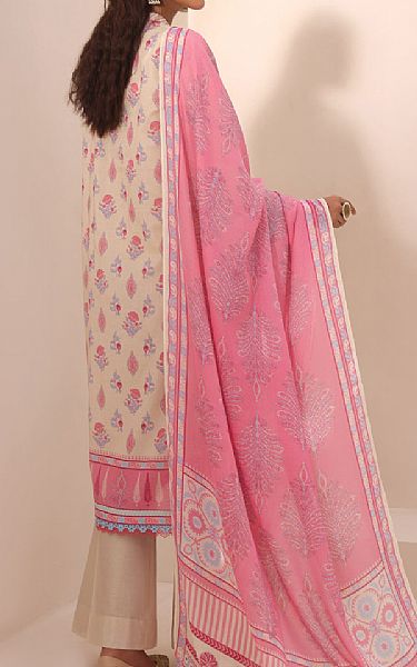 Zellbury Ivory Lawn Suit (2 Pcs) | Pakistani Lawn Dress in USA- Image 2