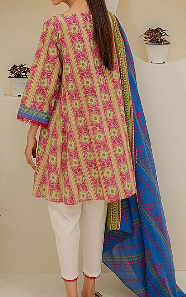 Zellbury Pink Lawn Suit (2 Pcs) | Pakistani Lawn Dress in USA- Image 2