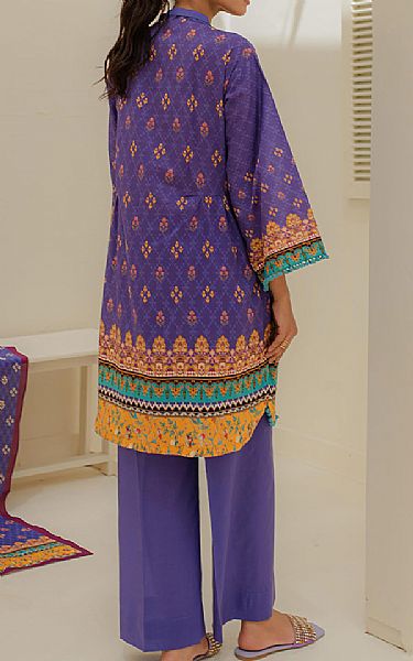Zellbury Purple Lawn Suit | Pakistani Lawn Dress in USA- Image 2