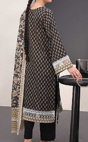 Zellbury Black Lawn Suit (2 Pcs) | Pakistani Lawn Dress in USA- Image 2