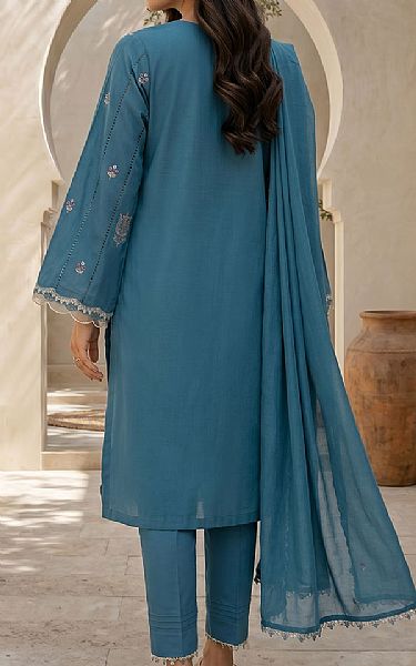 Zellbury Denim Blue Lawn Suit | Pakistani Lawn Dress in USA- Image 2