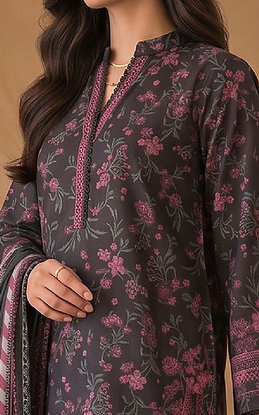 Zellbury Black Lawn Suit | Pakistani Lawn Dress in USA- Image 2