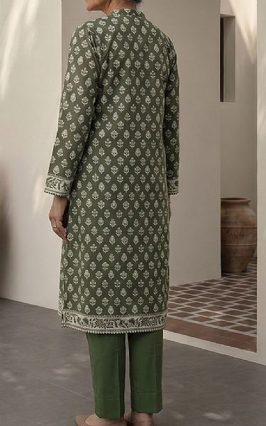 Zellbury Green Lawn Suit | Pakistani Lawn Dress in USA- Image 2