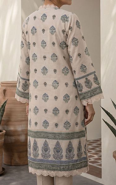 Zellbury Off-white Lawn Suit | Pakistani Lawn Dress in USA- Image 2