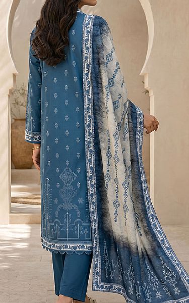 Zellbury Teal Lawn Suit | Pakistani Lawn Dress in USA- Image 2