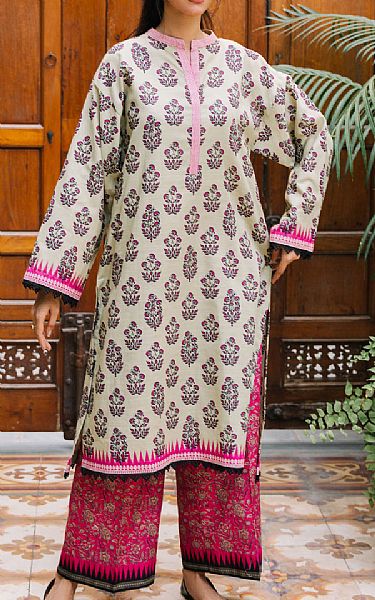 Zellbury Off-white Khaddar Suit (2 Pcs) | Pakistani Winter Dresses in USA- Image 1