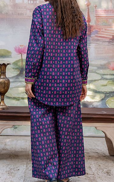 Zellbury Purple Khaddar Suit (2 Pcs) | Pakistani Winter Dresses in USA- Image 2