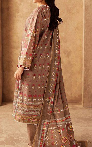 Zellbury Beige Khaddar Suit | Pakistani Winter Dresses in USA- Image 2