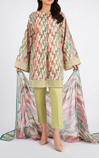 Bareeze Multi Cambric Suit | Pakistani Winter Dresses in USA- Image 1