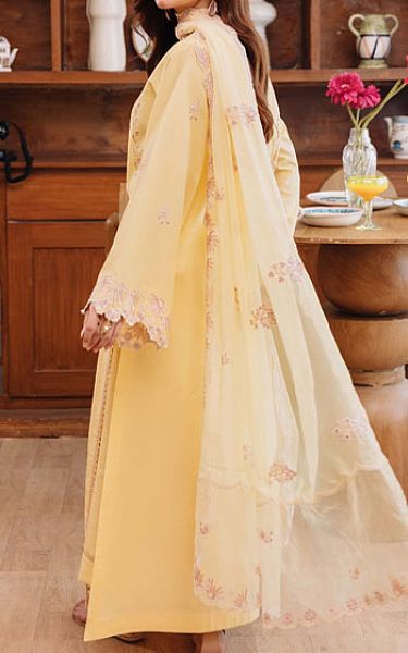 Humdum Yellow Lawn Suit | Pakistani Lawn Dress in USA- Image 2