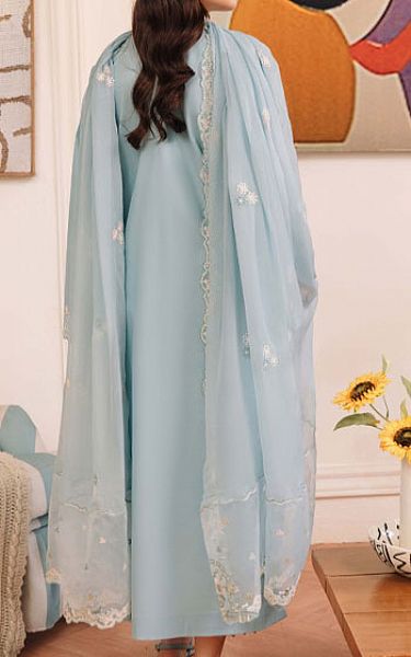 Humdum Baby Blue Lawn Suit | Pakistani Lawn Dress in USA- Image 2