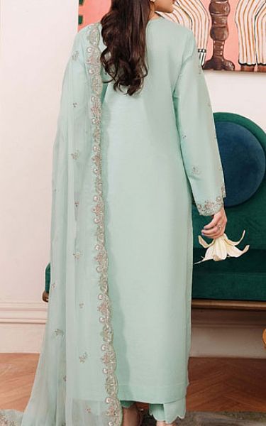 Humdum Aqua Lawn Suit | Pakistani Lawn Dress in USA- Image 2