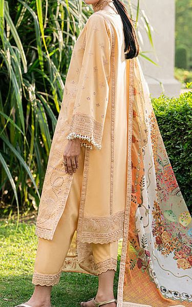 Maryum N Maria Cream Lawn Suit | Pakistani Lawn Dress in USA- Image 2