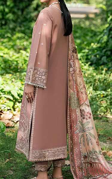 Maryum N Maria Dusty Pink Lawn Suit | Pakistani Lawn Dress in USA- Image 2