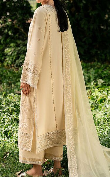 Maryum N Maria Ivory Lawn Suit | Pakistani Lawn Dress in USA- Image 2