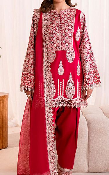 Maryum N Maria Scarlet Lawn Suit | Pakistani Lawn Dress in USA- Image 1