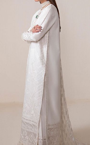 Maryum N Maria White Lawn Suit | Pakistani Lawn Dress in USA- Image 2