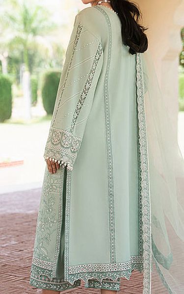 Maryum N Maria Light Turquoise Lawn Suit | Pakistani Lawn Dress in USA- Image 2