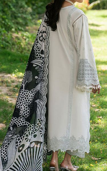 Maryum N Maria Ivory Lawn Suit | Pakistani Lawn Dress in USA- Image 2