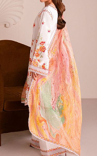 Maryum N Maria Off-white Lawn Suit | Pakistani Lawn Dress in USA- Image 2