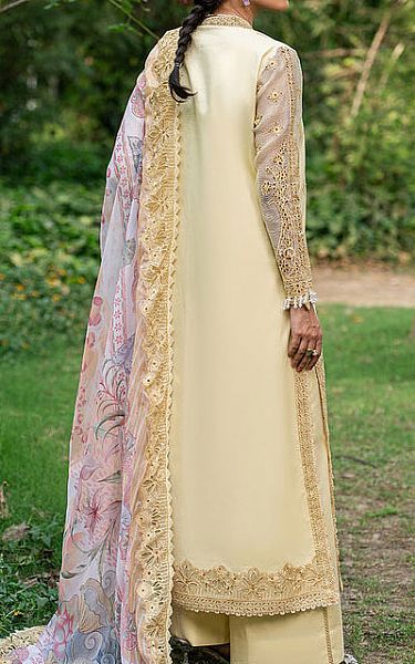 Maryum N Maria Ivory Lawn Suit | Pakistani Lawn Dress in USA- Image 2