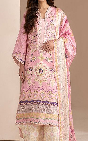 Maryum N Maria Pink Lawn Suit | Pakistani Lawn Dress in USA- Image 1