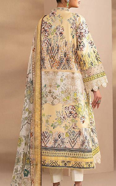 Maryum N Maria Off-white Lawn Suit | Pakistani Lawn Dress in USA- Image 2