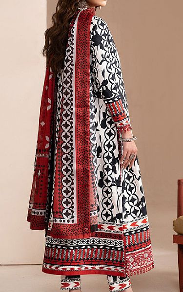 Maryum N Maria Black/White Lawn Suit | Pakistani Lawn Dress in USA- Image 2