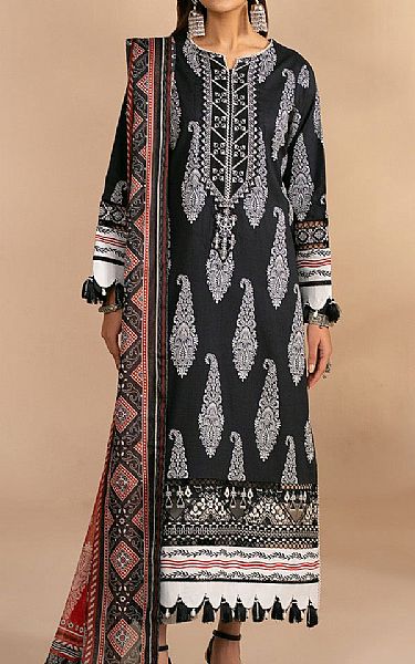 Maryum N Maria Black Lawn Suit | Pakistani Lawn Dress in USA- Image 1