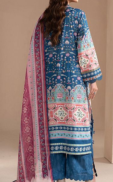 Maryum N Maria Teal Lawn Suit | Pakistani Lawn Dress in USA- Image 2