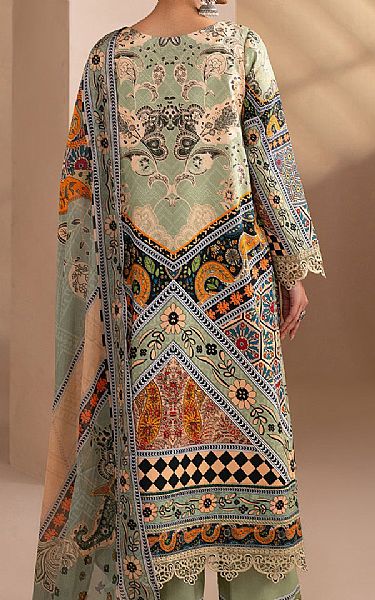 Maryum N Maria Pistachio Green Lawn Suit | Pakistani Lawn Dress in USA- Image 2