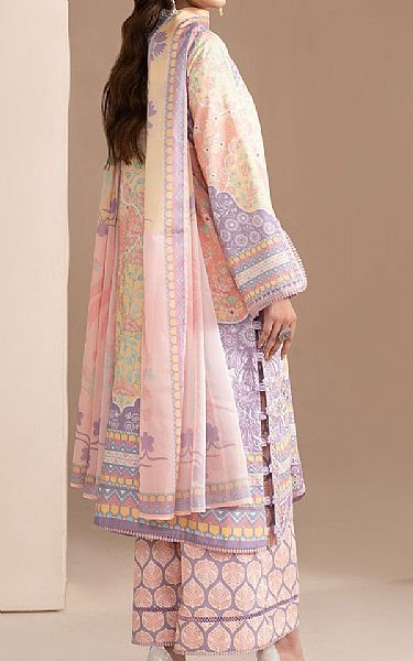 Maryum N Maria Ivory/Lilac Lawn Suit | Pakistani Lawn Dress in USA- Image 2
