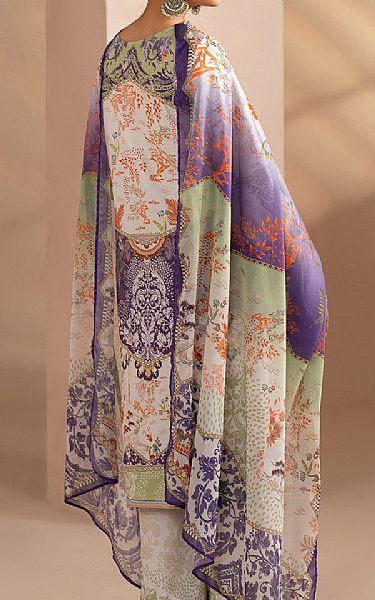 Maryum N Maria Off-white Lawn Suit | Pakistani Lawn Dress in USA- Image 2