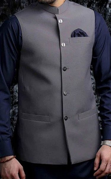 Waistcoat 011 | Pakistani Mens Suits Online