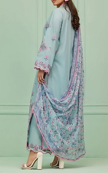 Orient Cloudy Blue Lawn Suit | Pakistani Lawn Dress in USA- Image 2